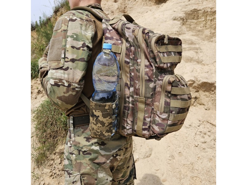 Підсумок для фляги, пляшки, термосу | Піксель (ММ-14)