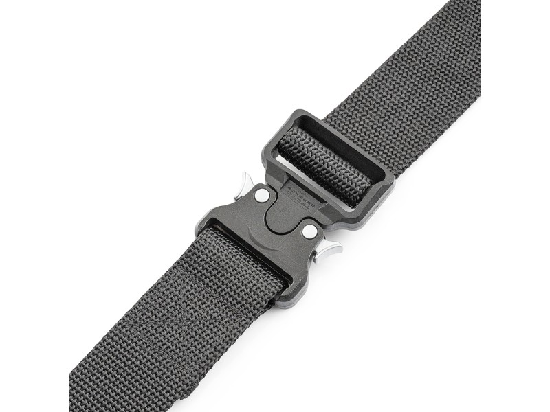 Ремінь Кобра 40 мм (пластикова пряжка) | Чорний