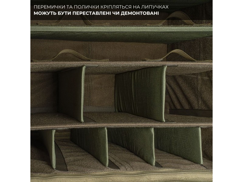 Рюкзак для FPV Класичний (8 дронів до 10 дюймів) з відсіками для апаратури та батарей | Мультикам