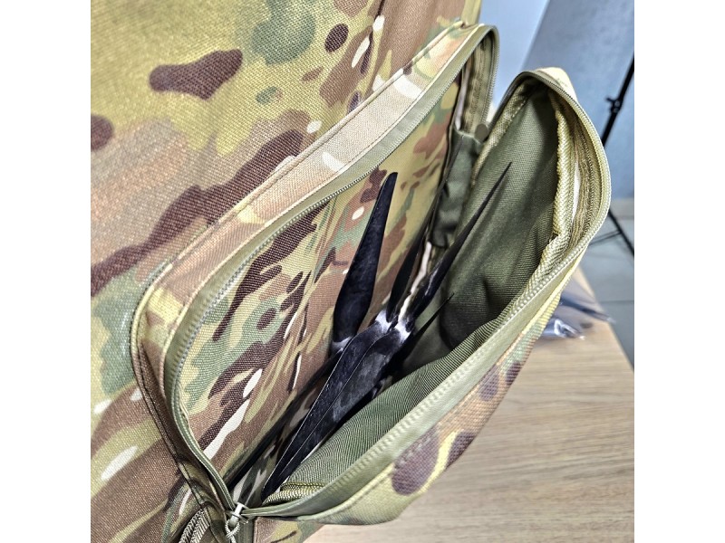 Рюкзак для FPV Класичний (8 дронів до 10 дюймів) з відсіками для апаратури та батарей | Мультикам