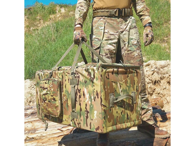 Рюкзак для FPV Класичний (8 дронів до 10 дюймів) з відсіками для апаратури та батарей | Мультикам