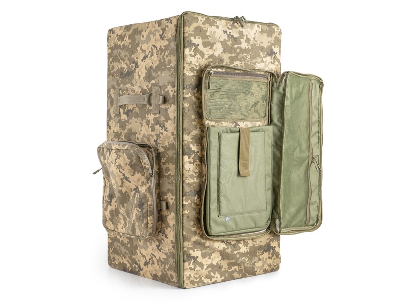 Рюкзак для FPV Класичний (8 дронів до 10 дюймів) з відсіками для апаратури та батарей | Піксель (ММ-14)